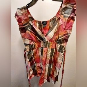 Rue 21 Women's/Junior's Top w Tie in Back Size Medium